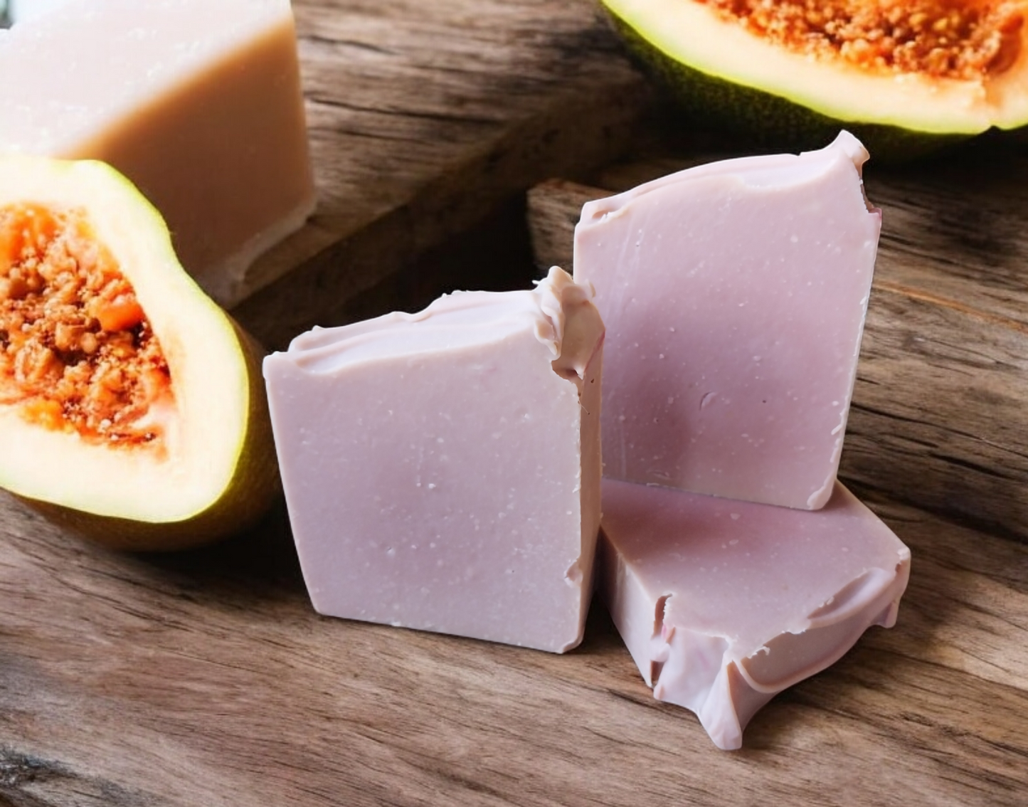 Pink Papaya Soap